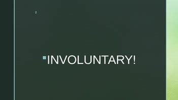 Voluntary VS Involuntary Review Game by TeachingStrong | TPT