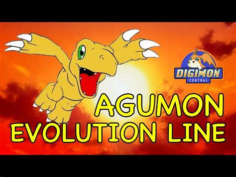 Agumon Evolution Chart 的图像结果