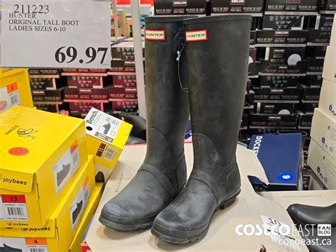 211223 HUNTER ORIGINAL TALL BOOT LADIES SIZES 6 10 69 97 - Costco East ...