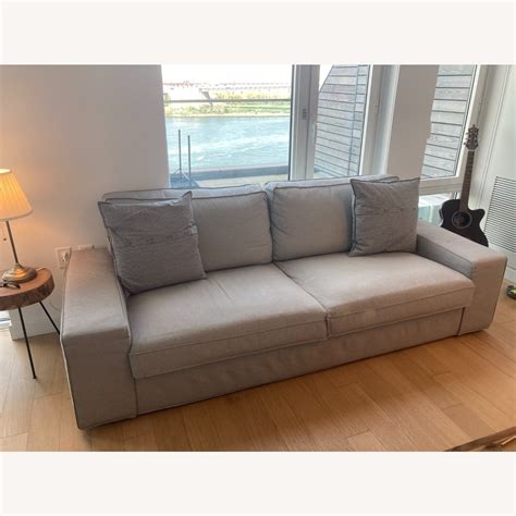 IKEA Kivik Sofa - Light Grey - AptDeco