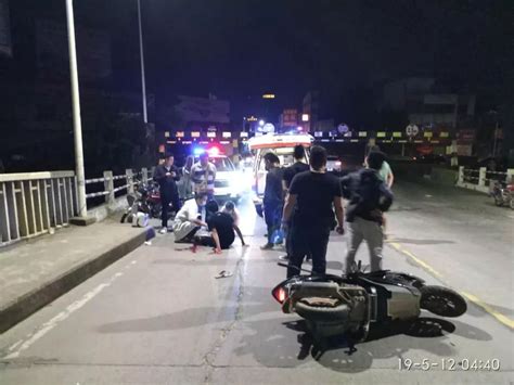 惠州民警陈韦良被摩托车冲撞，全身多处骨折__凤凰网