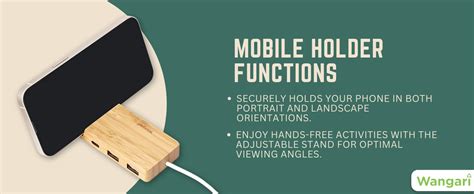 Wangari Oak 2 In1 Wireless Power Bank with Phone Stand | 5000mAh ...