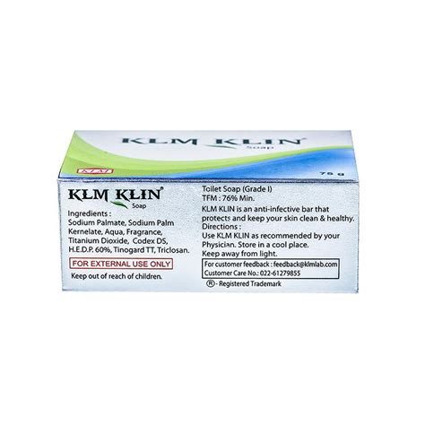 KLM KLIN Soap 75g - Cureka
