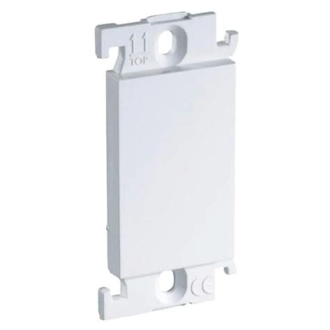 Buy Legrand Mylinc Blank Plate 0.8 mm 1 Module 6755 90 Online at Bestomart