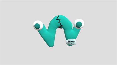 Spanish W (Spanish Alphabet Lore) - Download Free 3D model by ...