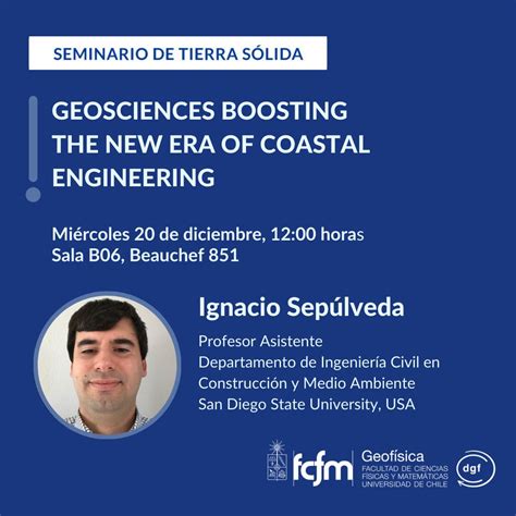 Seminarios de Tierra Sólida - Departamento de Geofísica U. de Chile 🌎 Mañana a las 12:00 el ...