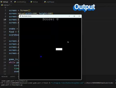 Image result for Snake Game Tutorial Python