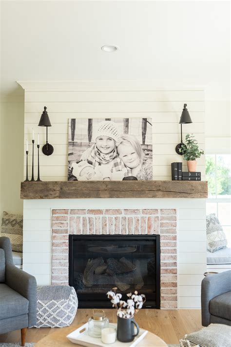 Modern Farmhouse Fireplace Design