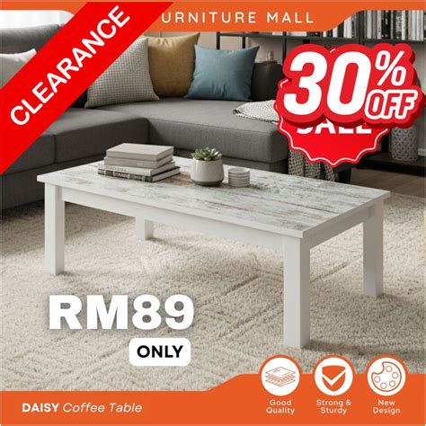⚡Clearance Solid Wooded Table⚡SKL Furniture 4FT Solid Wooded Japanese ...
