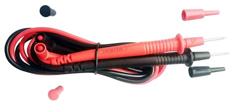 Metravi TL-74 Insulated Silicon Test Leads CAT III CAT IV 1000V (for ...