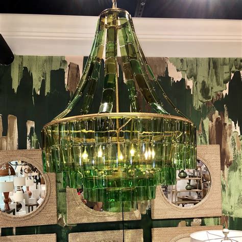 Vintner Chandelier | Eclectic chandeliers, Unique chandeliers, Green chandeliers