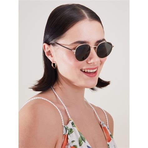 Buy Accessorize London Round Metal Frame Sunglasses Online