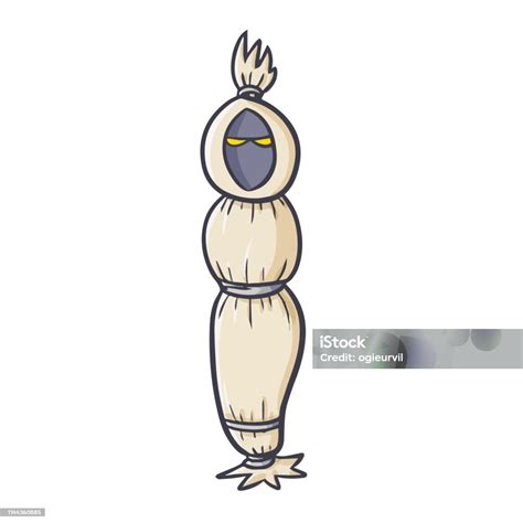 Indonesian Ghost Named Pocong Ilustrasi Stok - Unduh Gambar Sekarang - Budaya indonesia, Hantu ...