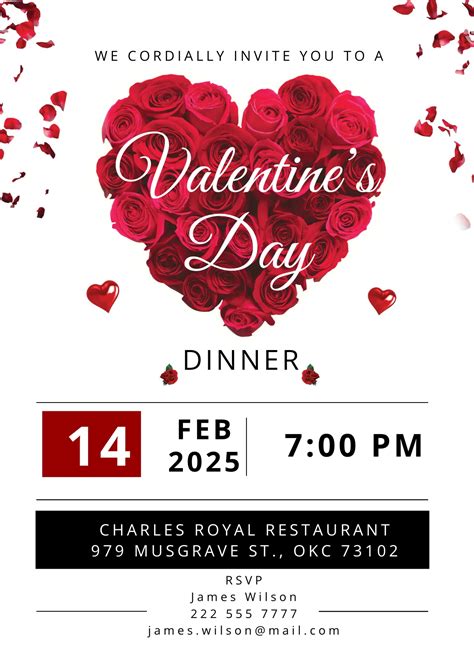 Free Printable Valentine's Day Card Template to Edit Online