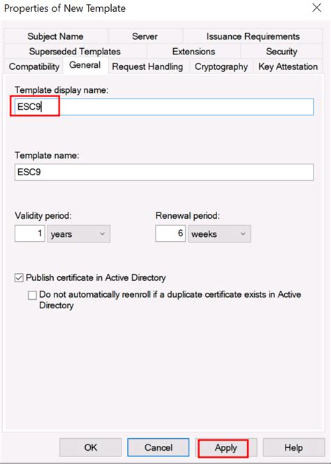 ADCS ESC9 – No Security Extension