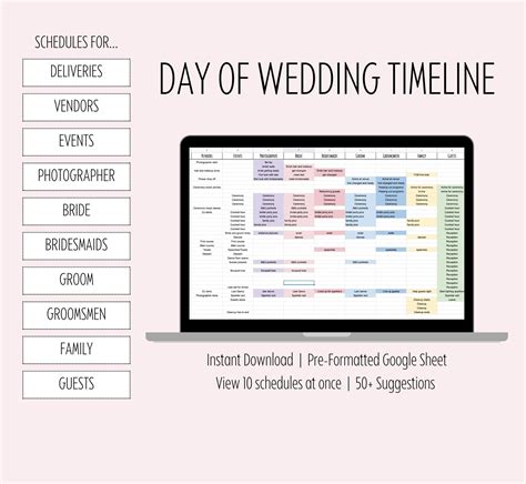 Wedding ceremony timeline template 60 photos - Astyledwedding.com