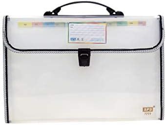 SPS 13 Pocket Expanding File Folder with Buckle Closure,Label Index and ...
