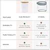 Buy UMAI Ceramic Jar For Kitchen Storage With Bamboo Lid | Airtight ...