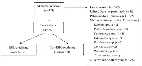 Factors Associated with Acute Community-Acquired Pyelonephritis Caused ...