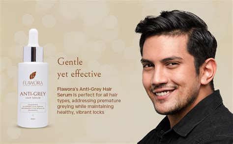 Buy FLAWORA Anti-Grey Hair Serum Advanced Formula with silverfree and ...