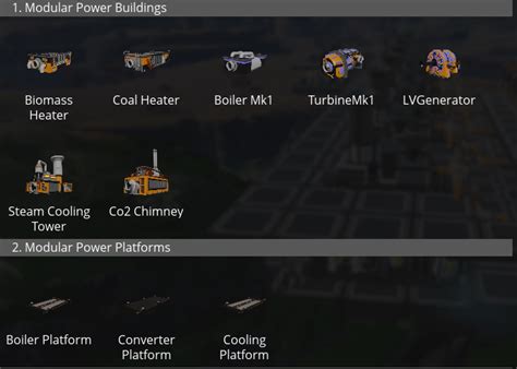 Image result for Satisfactory Modular Power