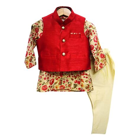 Shop Online Lemon Green Embroidered Angrakha Kurta and Dhoti