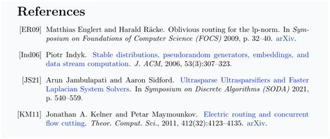 Bibliographies and BSTs