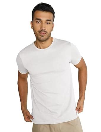 Buy DAMENSCH Breeeze Ultralight Basic Crew Half Sleeve T-Shirt -Cloud ...