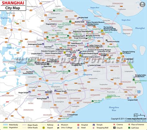 Shanghai City Map