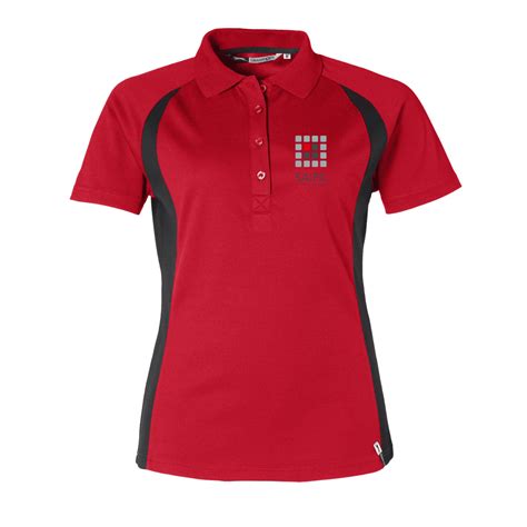 GOLF SHIRT LADIES RED - SAIPA