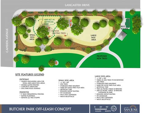 small dog / large dog areas | Dog park design, Dog park, Urban dog