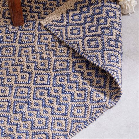 Buy Natura Daloni Jute Woven Dhurrie - 90x60cm from Home Centre at just ...