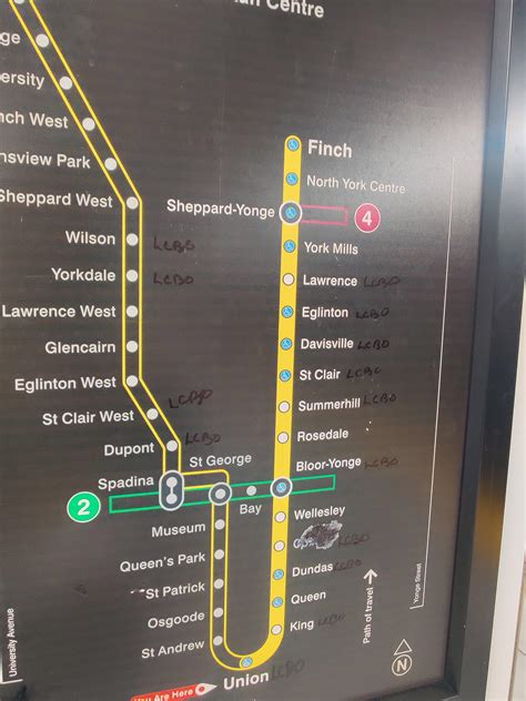 Union Station Subway Map