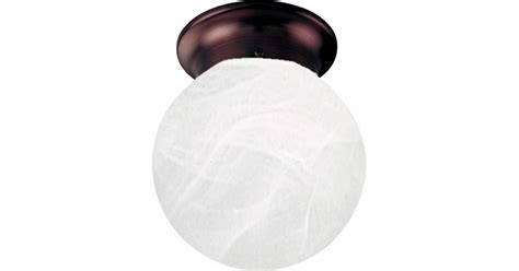 Volume Lighting 7319-79 1 Light 6" Flush Mount Ceiling Fixture with ...