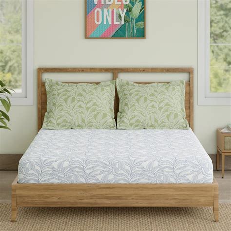 Buy STELLAR HOME Valentina Plus 140TC 3Pcs Tropical Printed Super King ...