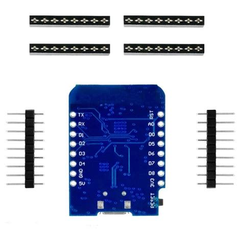 WEMOS D1 Mini Pro 4 MB ESP8266 ESP-8266EX CP2104 India | Ubuy