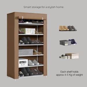 Philoshop shoe stand and chappal stand rack shelf Metal Collapsible ...