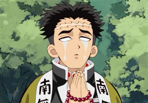 gyomei being silly | Anime demon, Cute pictures, Silly