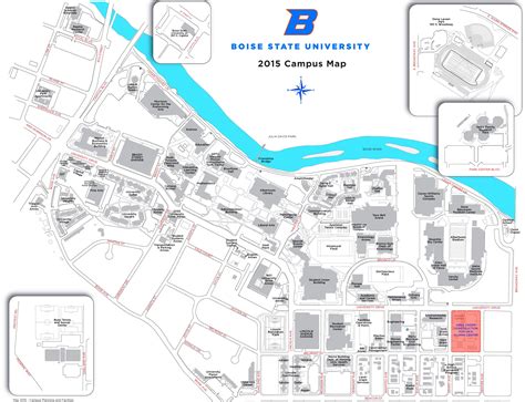 Map Of Boise State