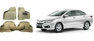 STARiD Premium 3D Car Mats Beige for Honda City idtec : Amazon.in: Car ...