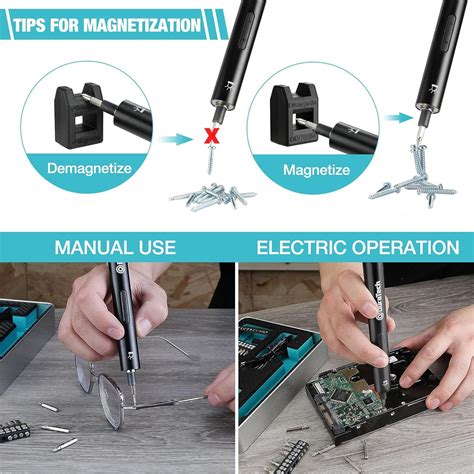 DURATECH Electric Precision Screwdriver Set, 55pc India | Ubuy
