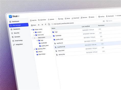 Web File Manager 的图像结果