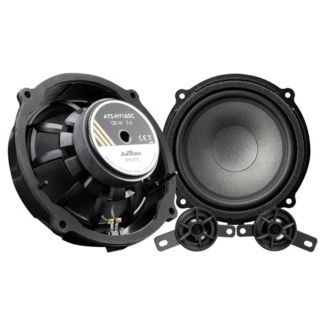 Axton SPECIFIC ATS-HY160C 2Way Plug & Play Component Speaker Set for H ...