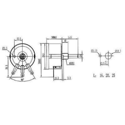 WX112 1K 5W Single Turn Potentiometer Motorobit - Motorobit.com