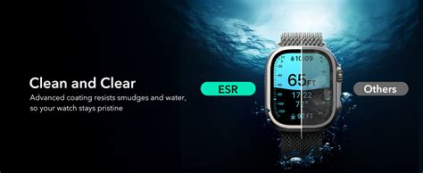 ESR 2 Pack Armorite Screen Protector for Apple Watch Ultra 3/2/1 (2025 ...