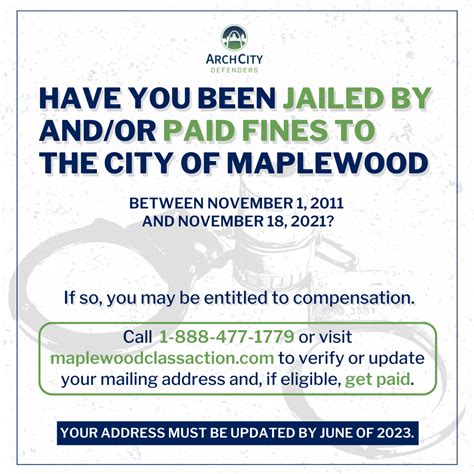 Webb et al. vs. City of Maplewood - ArchCity Defenders