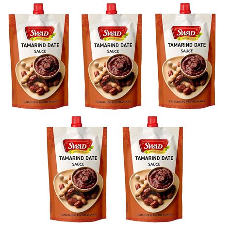 SWAD Tamarind & Date Sauce,Instant Paste 200 GMS, Khatti Meethi Chutney ...