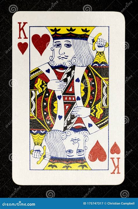 Playing Cards King Of Hearts