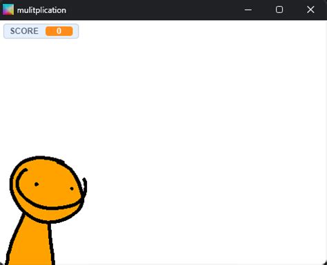 Multiplication Game JavaScript 的图像结果