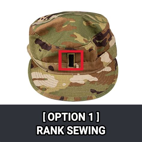 Army Patrol Cap – OCP Sewn Name, Rank, Cat Eyes & VS‑17